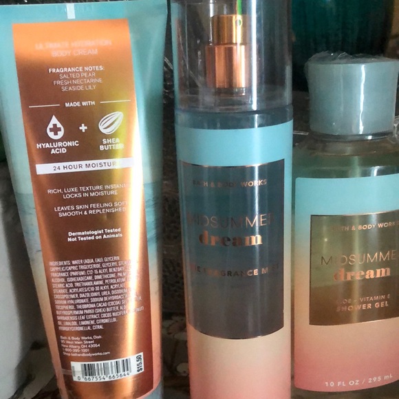 Bath and bodyworks Midsummer Dream gift set combo - Picture 3 of 3